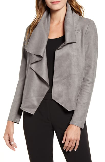 anne klein suede jacket