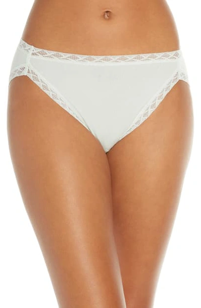 Shop Natori Bliss French Cut Briefs In Spring Mint