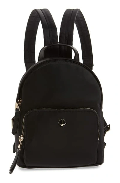 Shop Kate Spade Taylor Small Nylon Backpack In Black
