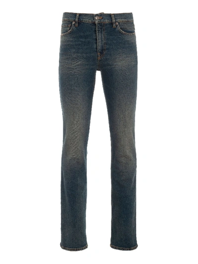 Shop Balenciaga Slim Fit Jeans In Blue