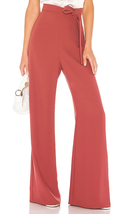 Shop Amanda Uprichard Ariya Pants In Excalibur