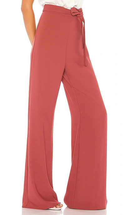 Shop Amanda Uprichard Ariya Pants In Excalibur