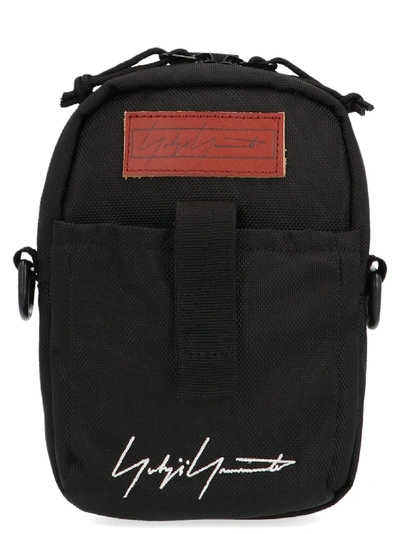 Shop Yohji Yamamoto 'messenger' Bag In Black