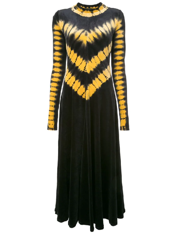 proenza schouler tie dye dress
