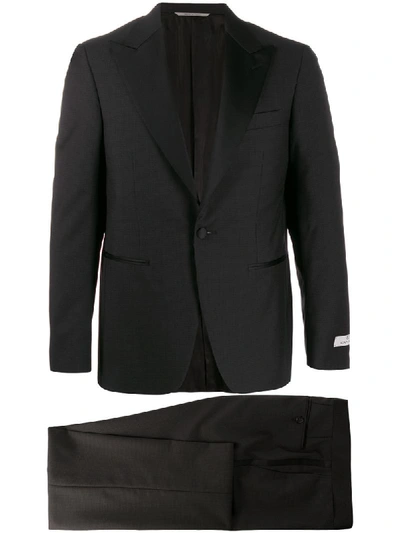 Shop Canali Two-piece Formal Suit - Black