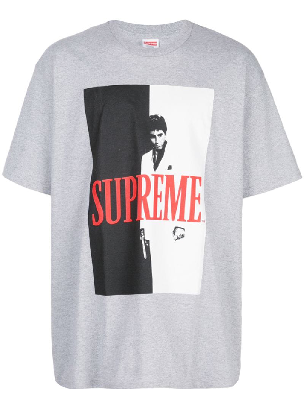 supreme scarface split tee