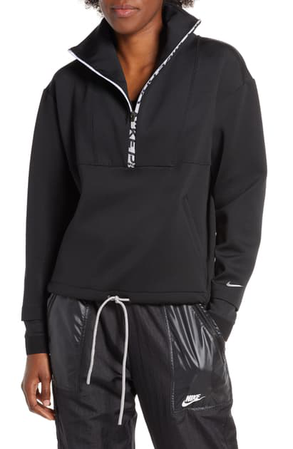 nike pro dri fit half zip