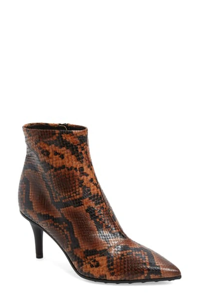 Shop Rag & Bone Beha Pointed Toe Bootie In Golden Brown