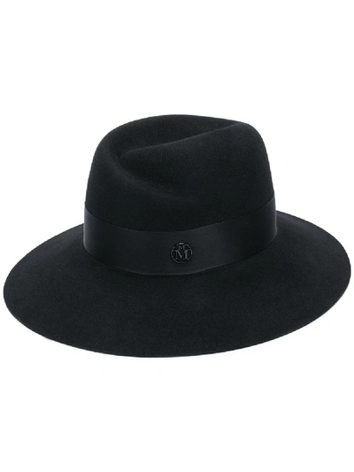 Shop Maison Michel Virginie Felt Hat In Black