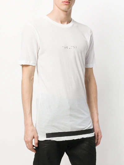 Shop Ben Taverniti Unravel Project Jersey Tshirt Tattoo In White