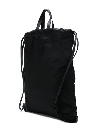 Shop Calvin Klein 205w39nyc Drawstring Backpack In Black