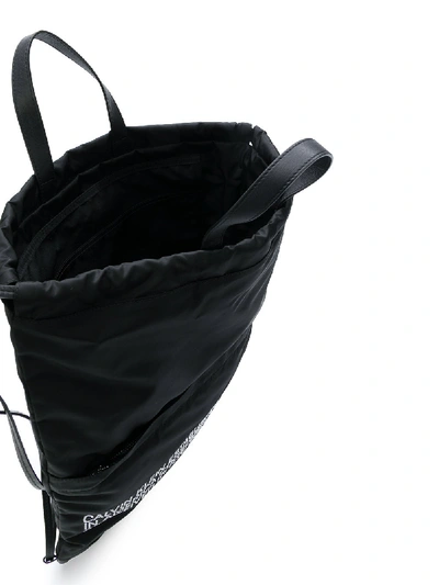 Shop Calvin Klein 205w39nyc Drawstring Backpack In Black