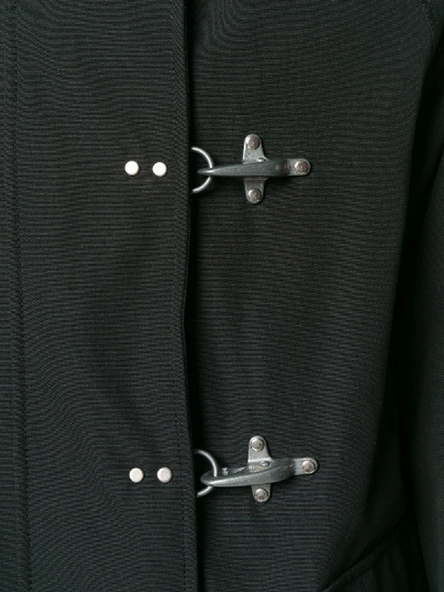 Shop Fay Four Buttons Coat Original In Black
