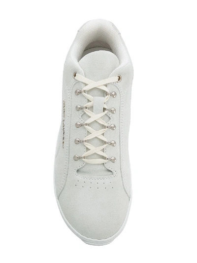 Shop Saint Laurent Jump Sneaker In White