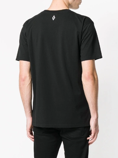 Shop Marcelo Burlon County Of Milan Nba Cotton T-shirt In Black