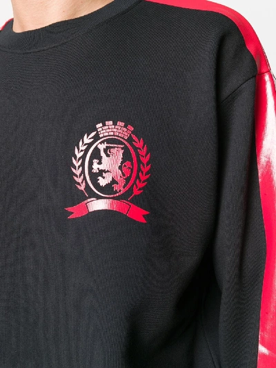 Shop Tommy Hilfiger Sweatshirt With Logo In Black