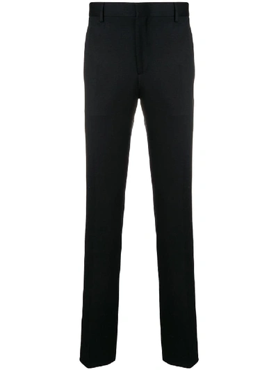 Shop Calvin Klein 205w39nyc Virgin Wool Trousers In Black