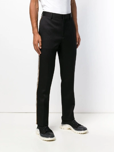 Shop Calvin Klein 205w39nyc Virgin Wool Trousers In Black