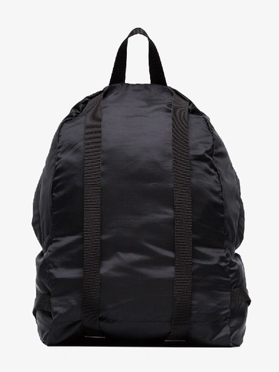 Shop Saint Laurent Logo City Backpack In Black