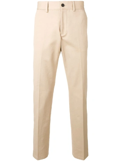 Shop Burberry Chino Trouser In Beige