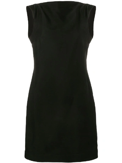 Shop Calvin Klein 205w39nyc Cady Short Dress In Black