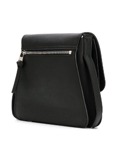 Shop Jw Anderson Leather Shoulder Bag In Black