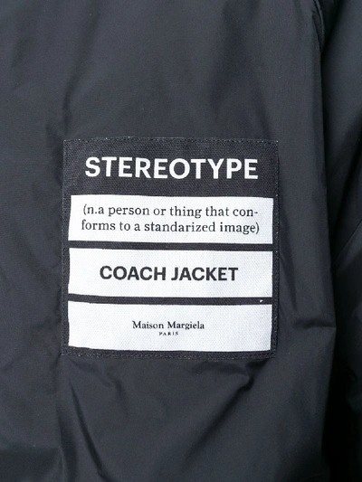 Shop Maison Margiela Jacket In Black