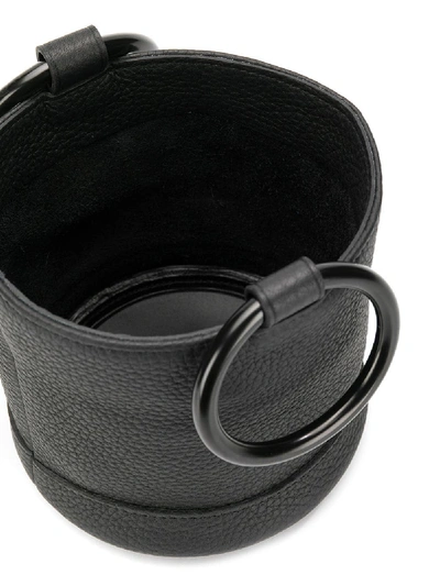 Shop Simon Miller Bonsai Leather Mini Bag In Black