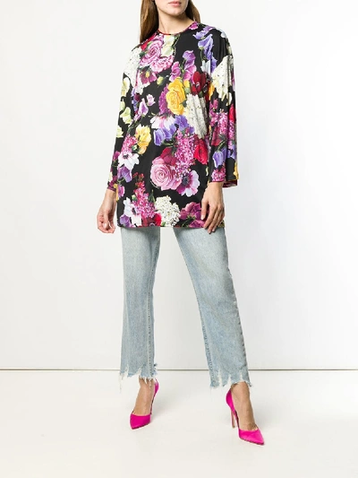 Shop Dolce & Gabbana Flower Print Blouse