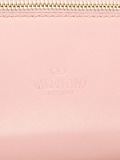 Shop Valentino Rockstud Spike Leather Belt Bag In Pink