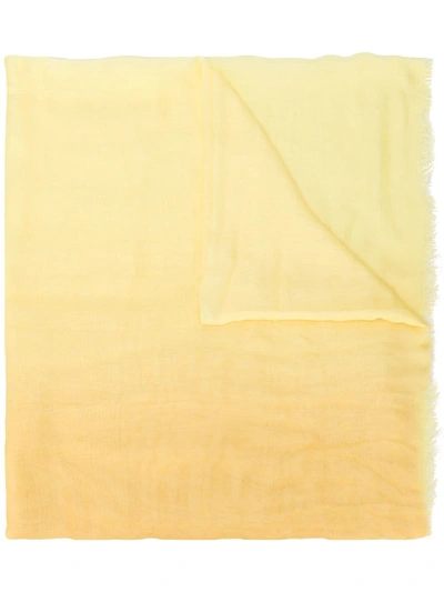 Shop Faliero Sarti Ginevra Stole In Yellow