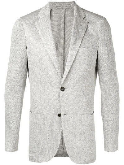 Shop Eleventy Single-breasted Jacket Two Buttons In Beige