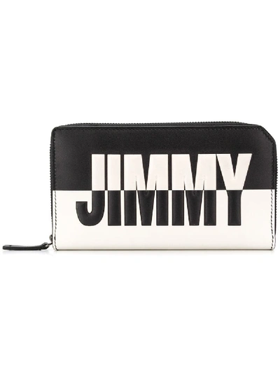 Shop Jimmy Choo Carnaby Wallet In Black