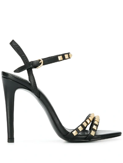 Shop Ash Glam Sandals In Black