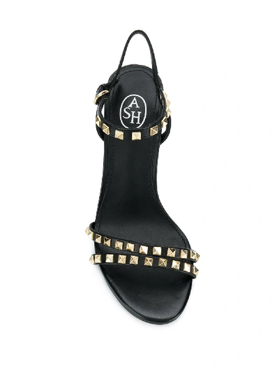 Shop Ash Glam Sandals In Black