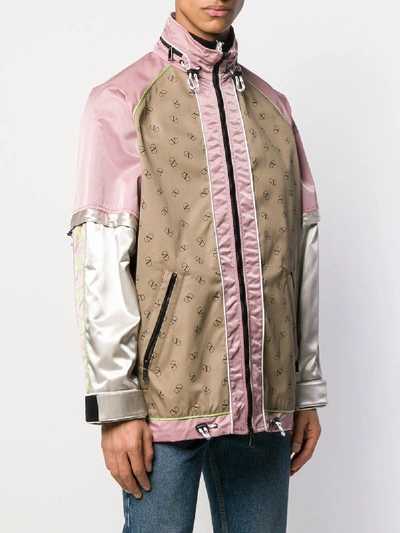 Shop Valentino Windbreaker With Logo