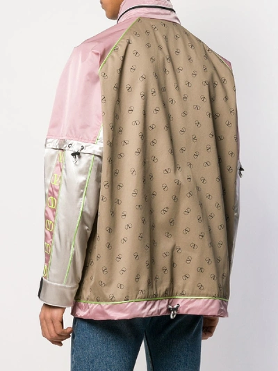 Shop Valentino Windbreaker With Logo