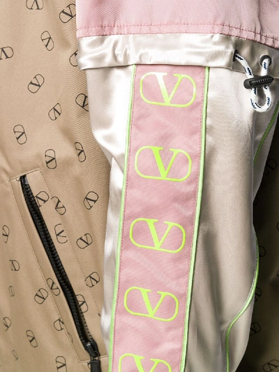 Shop Valentino Windbreaker With Logo