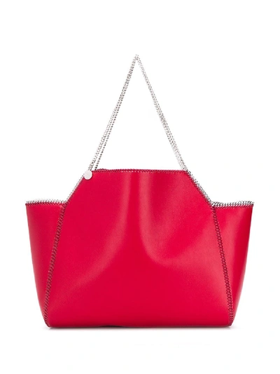 Shop Stella Mccartney Tote Bag In Red