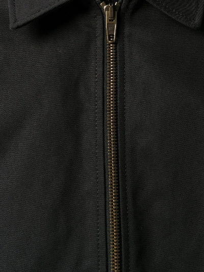 Shop Balenciaga Cotton Jacket In Black