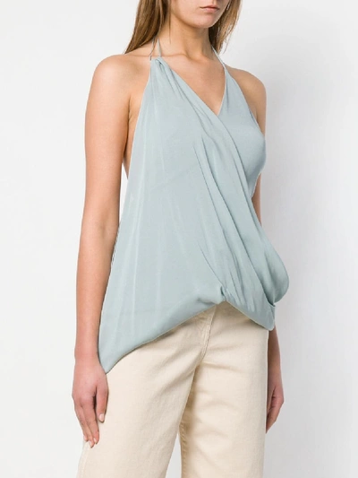 Shop Jacquemus Prago Top In Green