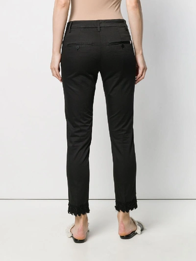 Shop Dondup Perfect Trousers In Black