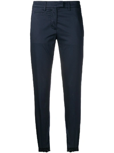 Shop Dondup Perfect Trousers In Blue