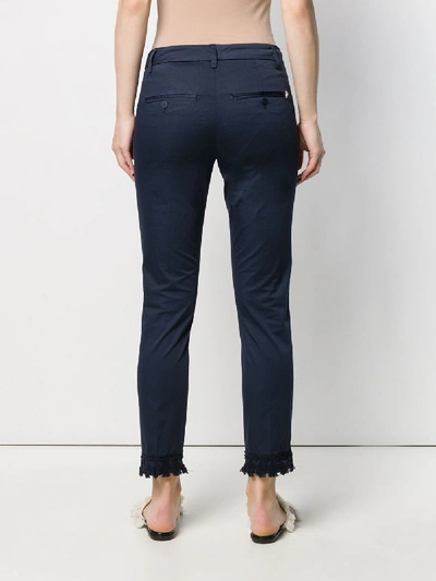 Shop Dondup Perfect Trousers In Blue