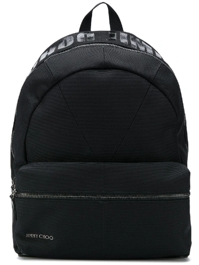 Shop Jimmy Choo Reed Backpack In Black