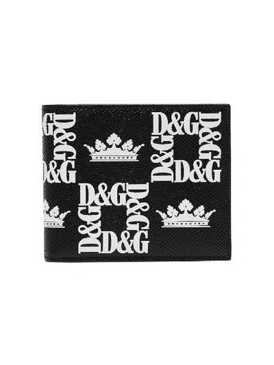 Shop Dolce & Gabbana Logo Wallet In Black