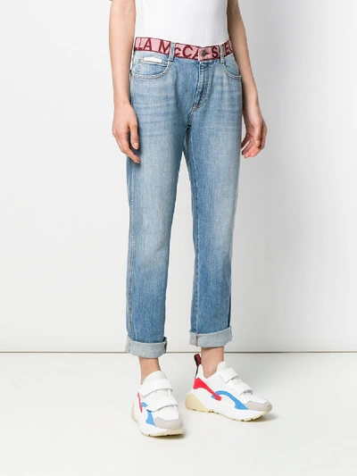 Shop Stella Mccartney Skinny Cotton Jeans In Blue