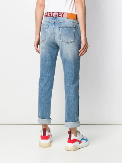 Shop Stella Mccartney Skinny Cotton Jeans In Blue