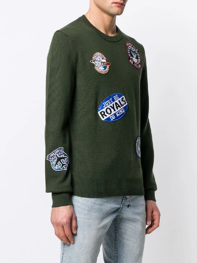Shop Dolce & Gabbana Crewneck Sweater In Green
