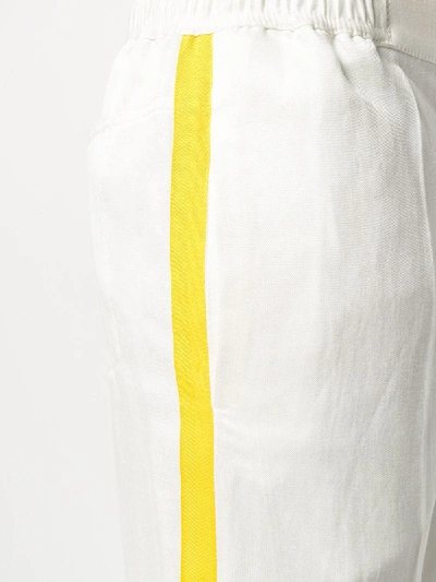 Shop Haider Ackermann Sideband Trousers In White